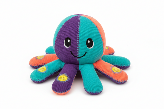 peluche pulpo juguete interactivo sonido anti-demolición hogar